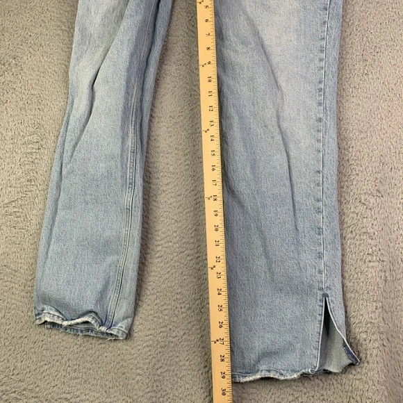 Abercrombie & Fitch Jeans Women 29/8 The 90s Straight Ultra High Rise Y2K Denim - Picture 5 of 7